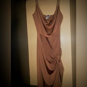 Stretchy Satin Dress